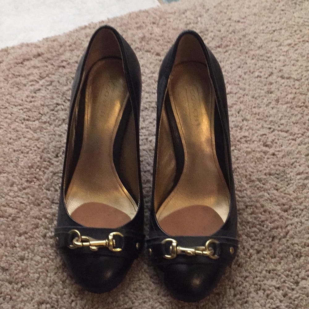 Coach heels in size 5